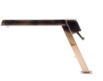 NIRO Davit mit Tau, Block und Winsch, feste Version (P