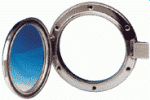 NIRO Bull-Auge, Ø165mm, Aufklappbare Modell mit Bruchs