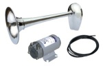 Messingverchromte Signalhorn mit Kompressor, Einklang,