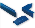 Dockfender groß, recht, 60x500mm, Blau