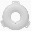 Ringfender, Ø330x90mm, Weiss