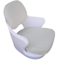 Schalensitz Modell Kreta, Weiss
