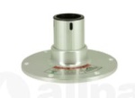 Regatta Stuhl Fuss H=114mm 360° drehbar mit Sperre, Fus