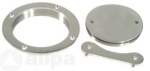 Deckplatte Niro 316 4 (102mm) Inkl. Schlüssel