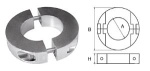 Zinkanode für Ø19mm Welle, ringförmig