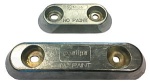 Magnesiumanode Boltzenmontage, Lochabstand = 80mm (0,3