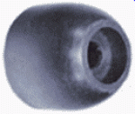 Endkappe, 50mm, Ø62mm, Bohrung 16mm, Ausspahrung Ø30mm