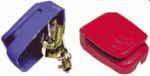 Batterieklemmen, 65x45x24mm, mit Kunststoff-Kappe (Pre