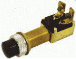 Druckschalter 12V, 2-posities, A=28mm, B=14mm, C=18mm,