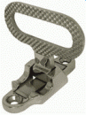 NIRO Klappbare Fußstütze, A=111mm, B=126mm, C=100mm, D