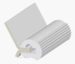 Profil L28, B=25mm, Weiss (min. um. 50m)