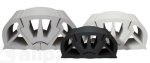PVC Scheuerleiste, B = 125mm, Weiß (min. um 12m)
