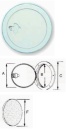 Kunststoff Inspektionsluke, A=230mm, B=190mm, C=265mm,