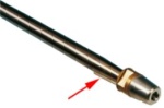 NIRO 316 Propellerwelle Keil, 6x6x30mm (BxHxL) (Welle