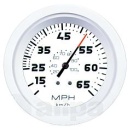 allpa White Domed Öldruckanzeiger 80Psi (SW)