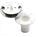 allpa Deck plate with stainless steel cover Ø38mm rot