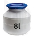 Wasserdichte Container, 8l, H=260