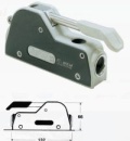 Antal Aluminium Fallenstopper V-Grip, Single, Leine Ø8-