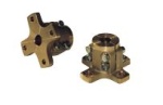 Bronze Klemmflansch (kreuzförmig) für Ø30mm-Welle, Loc