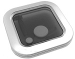 Goïot Aluminium Luken Modell Opal 10, Satin, Abm. 314x3