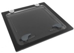 Goïot Luken Modell Opal Flush 60, Satin, Abm. 577x577mm