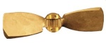 Radice 2-Blatt Bronze Faltpropeller für Saildrive, 13x0