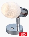 LED Wand-Leselampe, dimmbar