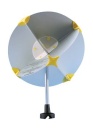 Aluminium Halterung Radarreflektor navy Star für Motor