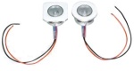 LED-Orientierungsleuchte, Chrom, 12V  0,24W, LED 1x 5Ø