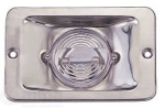LED-Hecklaterne, Rechteckig, 8-30V  1W, 135º, LED 1x 1