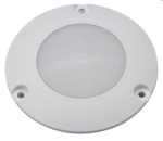Kunststoff LED-Deckenleuchte, 12V  2W, LED 5x 5Ø, Warm