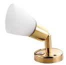 Messing LED Wand-  Leselampe, 8-30V  3,1W, LED 1x 3W,