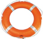 Rettungsring Modell Taurus, 750x450mm, Orange mit refl