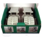 Kunststoff Transporträderkit für Schlauchboot, max. 10