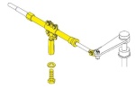 SeaStar Stringer-montagesatz   67mm