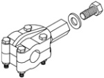 SeaStar Heavy Duty Klemmblock H=67mm