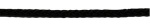 FLAGGENLEINE SCHWARZ 6MM 10M