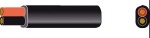PVC Montagekabel flach 2x1.50mm² rot/schwarz