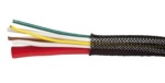 Kabelummantelung geflochten schwarz ø35-64mm