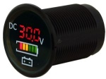 Voltmeter mit Batterie-Idikator 2.5-30V