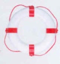 Rettungsring 57x34cm Rot