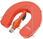Besto Hufeisenrettungsring Set Wipe Clean orange