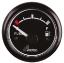 WEMA ANZEIGE FUEL SCHWARZ