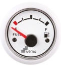 WEMA ANZEIGE FUEL WEISS