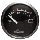 SILVER GAUGE, SCHWARZ VOLT 12V