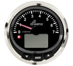 Wema NMEA2000 Silber-Serie Anzeige DZM 7000U schwarz