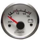 SILVER GAUGE, WEISZ VOLT 12V