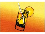 COCKTAILFLAGGE 30X45CM