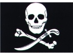 PIRATENFLAGGE 30X45CM