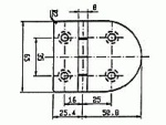 SCHARNIER 76.2X65. 90GR 86321A